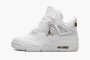 Air Jordan 4 Retro WMNS Net - White 