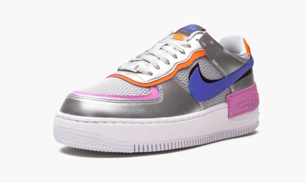 Nike Air Force 1 Low Shadow WMNS Metallic Silver 