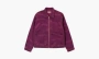 Stussy Worldwide Zip Work Jacket Burgundy 