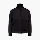C.P. Company Stand Collar Zip Jacket Black