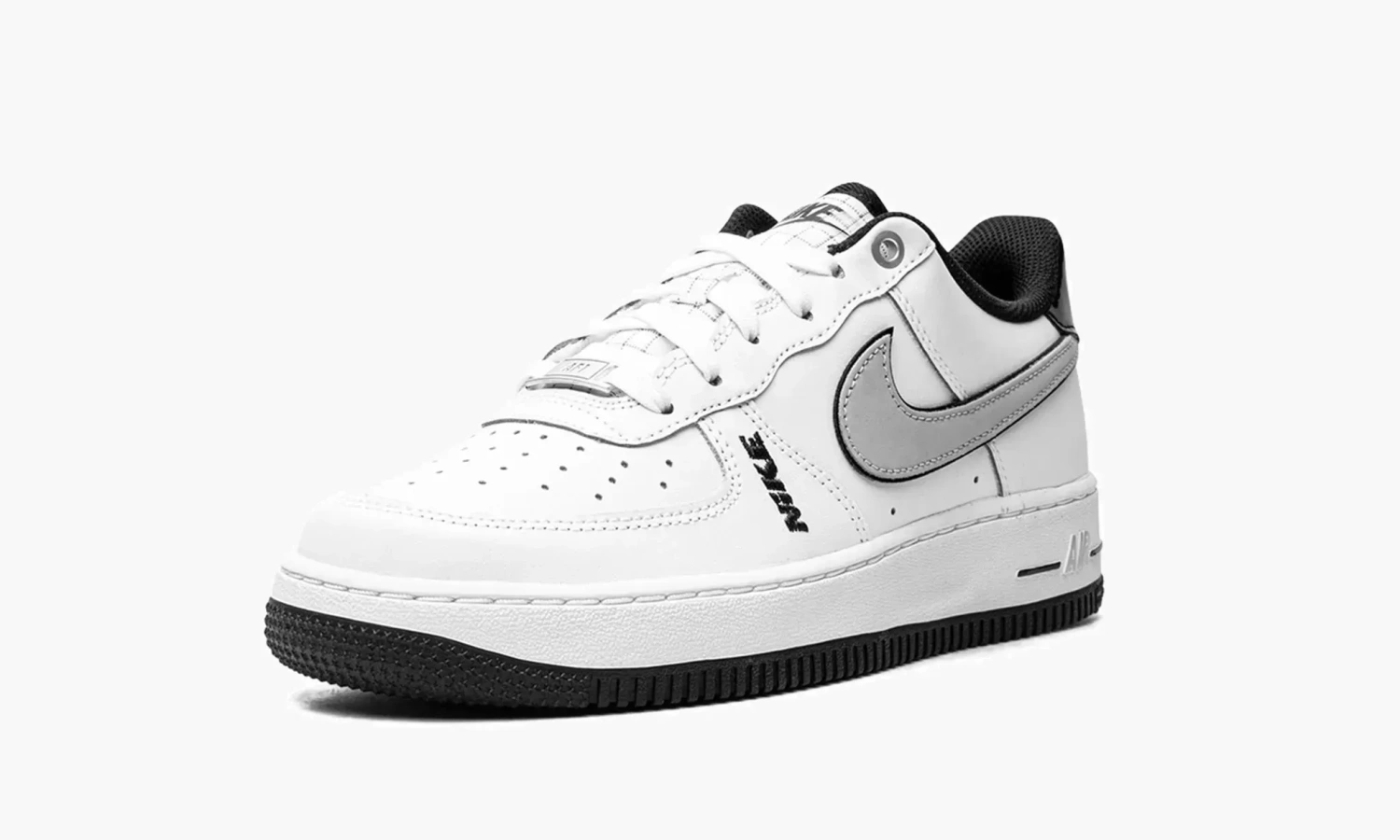 Air Force 1 LV8 GS Motocross White Grey Black 