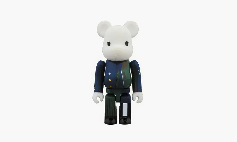 Bearbrick X Sacai Black Green