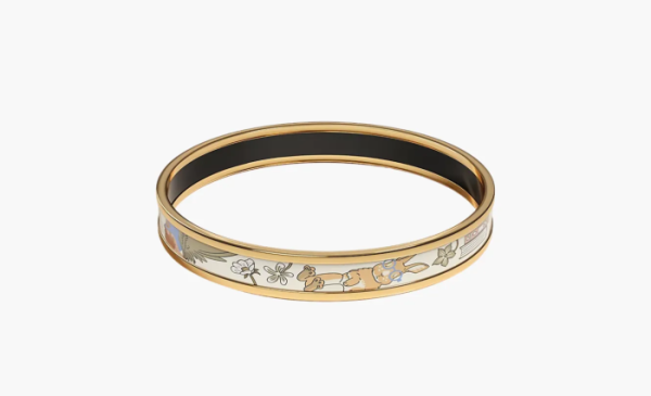 Hermès Tea for Two bangle Gold 