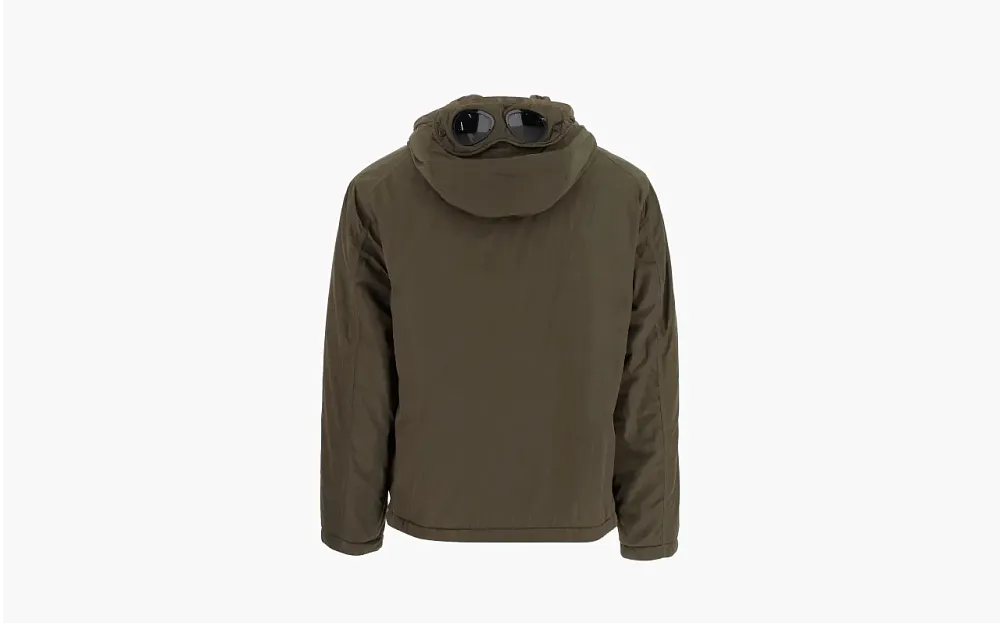C.P. Company Jacket With Lenses On The Hood Green