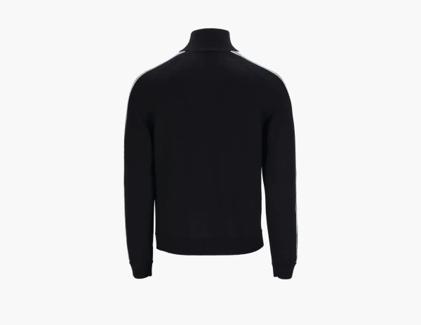 Casablanca Merino Wool Sweatshirt  Black  Casablanca Merino Wool Sweatshirt  Black