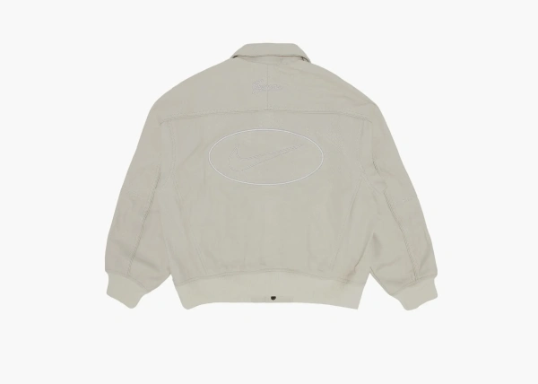 Supreme x Nike Leather Varsity Jacket Snakeskin 