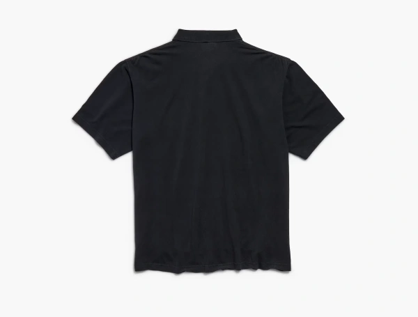 Balenciaga Laurel Classic Short Sleeve Regular Polo Faded Black 