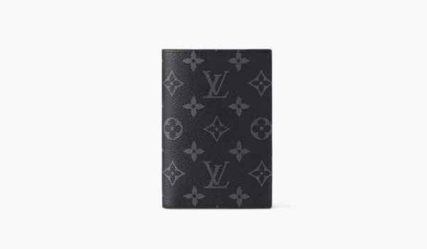 Louis Vuitton Passport Cover Monogram Eclipse 