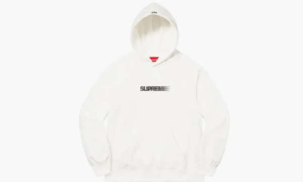 Supreme Motion Logo Hooded Sweatshirt SS23 White 