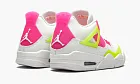 Air Jordan 4 Retro GS White Lemon Pink