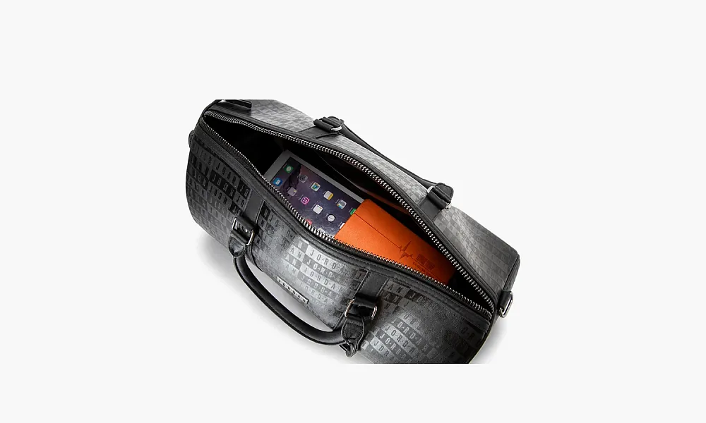 Сумка Jordan Monogram Duffle Black Leather
