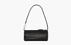 Alaia Mini Tube Bag in Calfskin Black