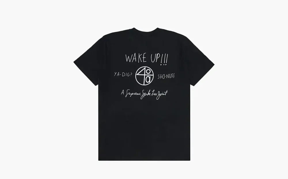 Supreme x 40 Acres Spike Tee Black