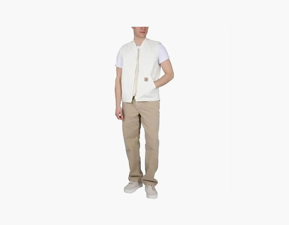 Carhartt WIP Insulated Zip Vest Cream