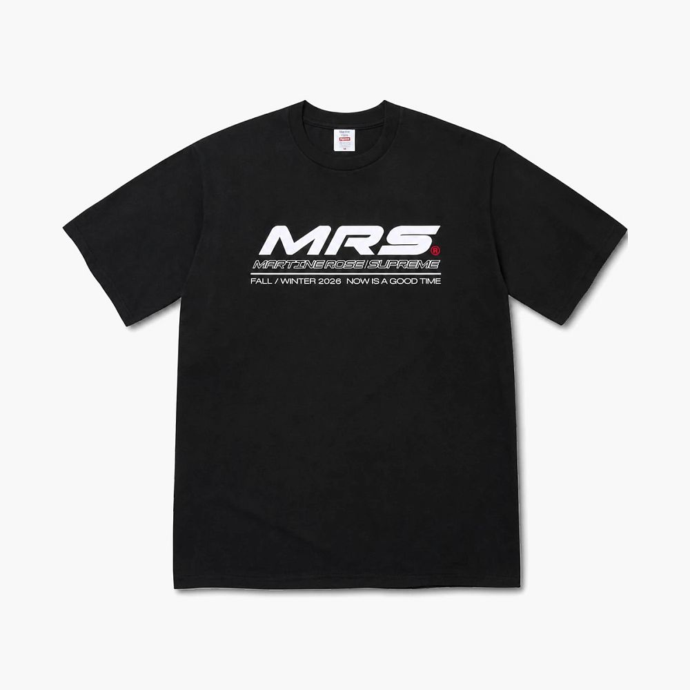 Supreme x Martine Rose Now Tee Black