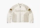 Supreme x Vanson Leathers x Cordura Cotton Jacket White