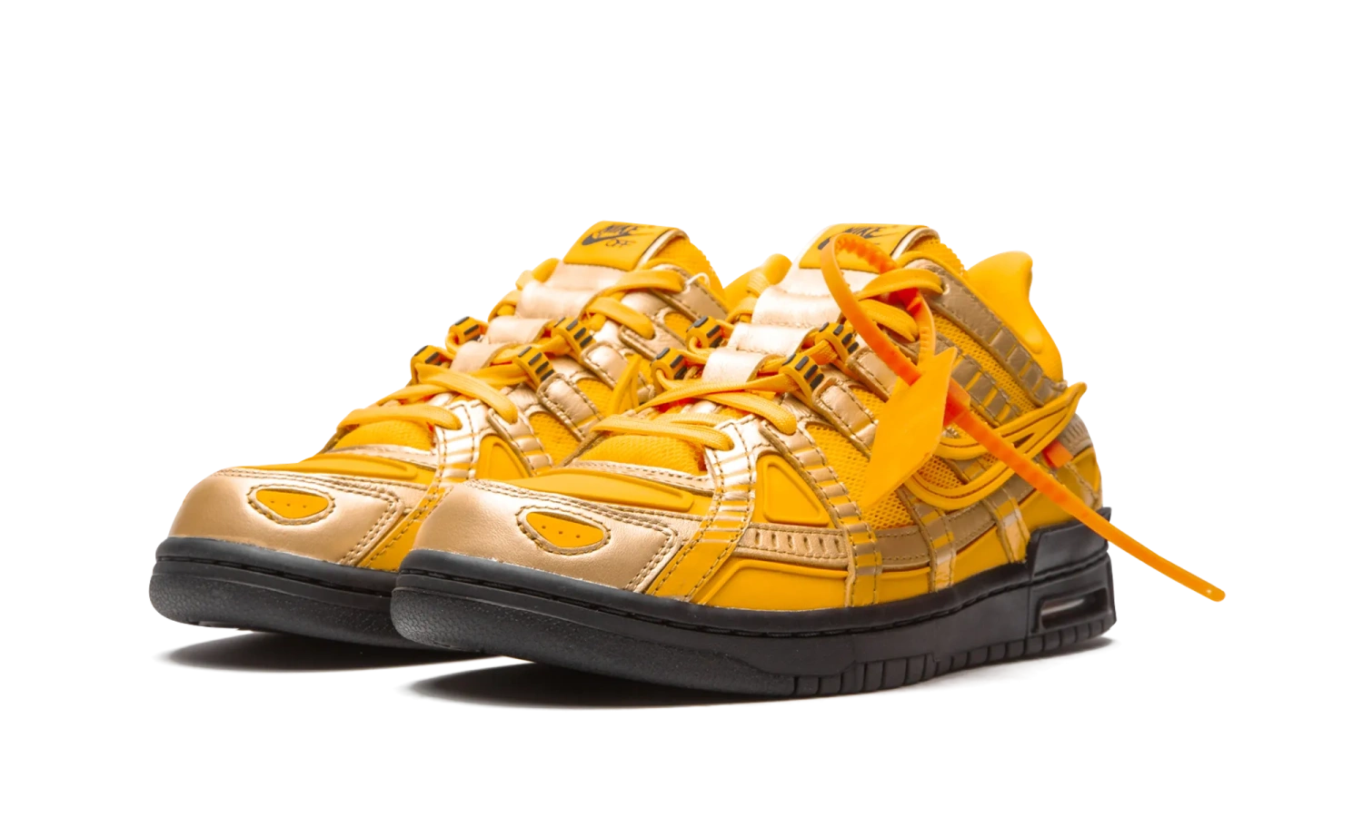 Nike Air Rubber Dunk Off-white- University Gold 