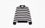 Sporty & Rich Striped Wool Jumper "Black and White Stripes" 