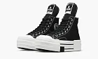 Rick Owens X Converse Drkshdw Chuck Taylor All Star Dbl Drkstar HI Black