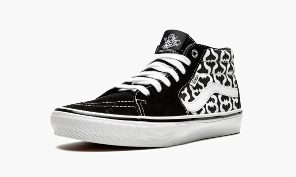 Vans Skate Grosso Mid Supreme - Monogram S - Black 
