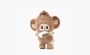 Pop Mart Hang Tag Box Golden Silk Monkey Baby 