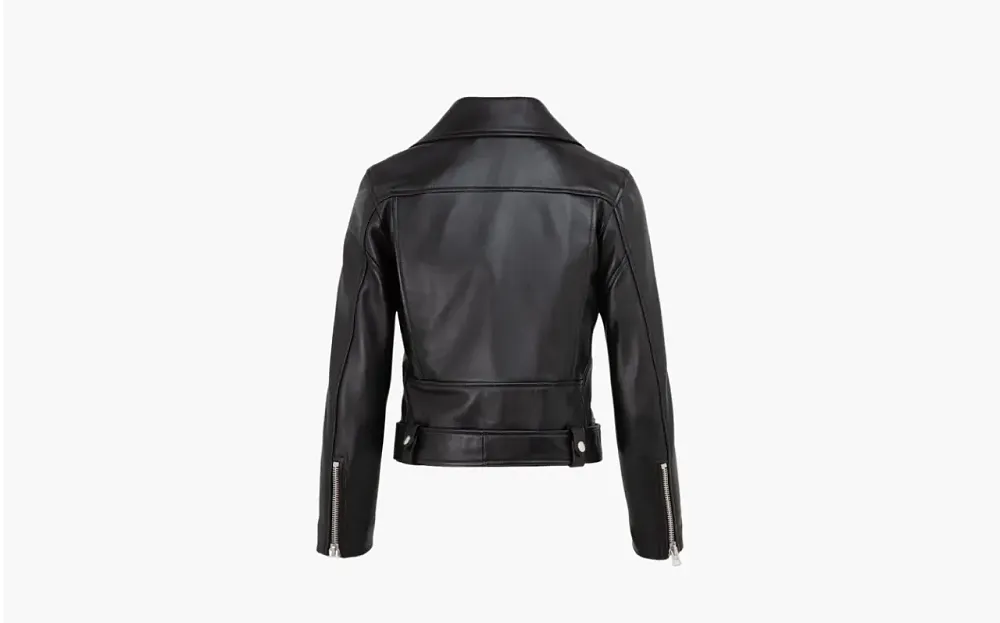 Acne Studios Leather Jacket Black