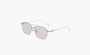 Gentle Monster Metal Aviator Sunglasses Unisex Silver 