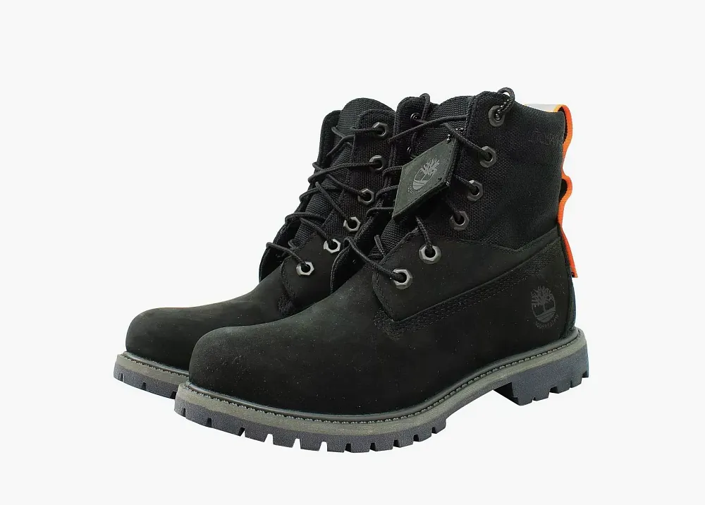 Timberland Rebotl 6 Inch Wide-Fit Boot WMNS Black Nubuck