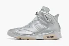 Air Jordan 6 Retro x Paris Saint-Germain Silver