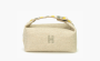HERMES Bride a Brac Wool Storage Bags "Beige" 