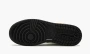 Air Jordan 1 Mid SE GS Black Gold Patent Leather 