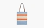 Miu Miu Logo Tote Bag "Blue" 