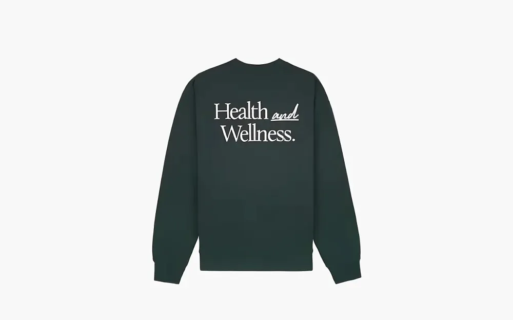 SPORTY & RICH Sweatshirt Mens Green