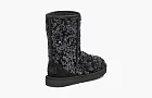 Wmns Classic Short Chunky 'Sequin - Black'