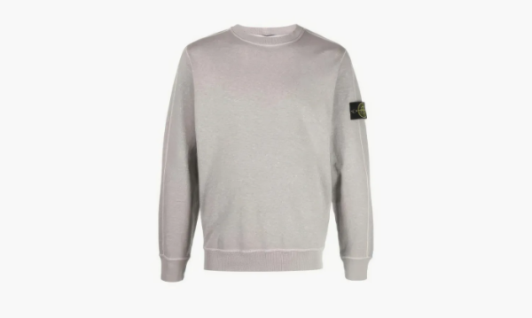 Stone Island Cotton Crew-neck Sweatshirt Grey 