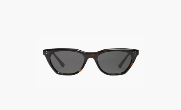 Gentle Monster Plastic Frame Irregular Shape Sunglasses Unisex Tortoiseshell 