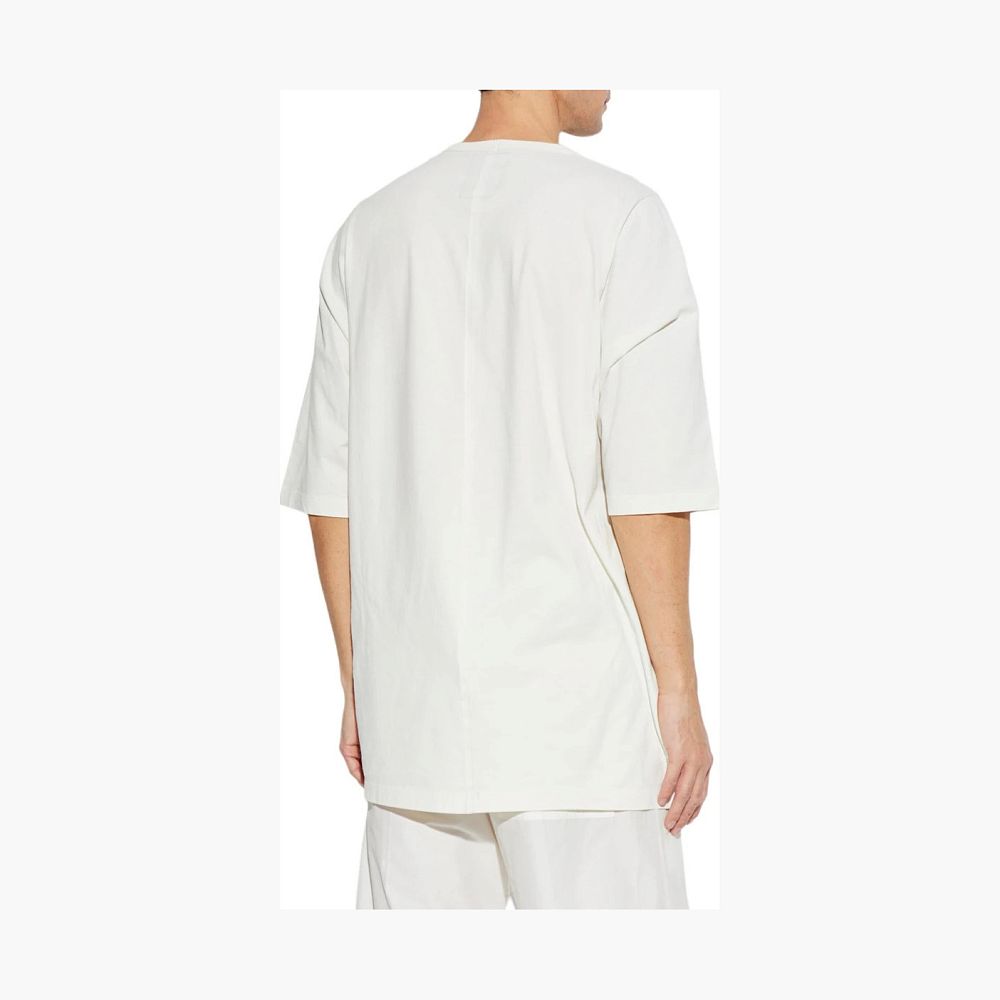 Moncler x Rick Owens Cotton T-Shirt Milk