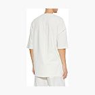 Moncler x Rick Owens Cotton T-Shirt Milk