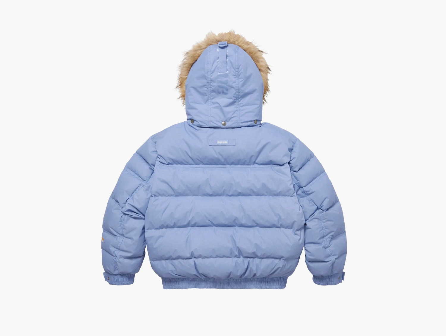 Supreme Facemask 700-Fill Down Puffer Jacket Light Blue 
