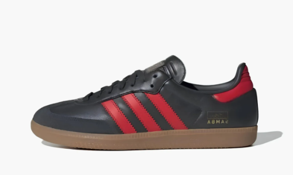 Adidas Samba OG Carbon Better Scarlet 