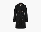 Burberry The Short Islington Trench Coat Black