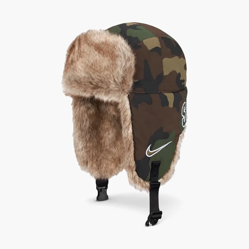 Supreme x Nike Trooper Hat Woodland Camo