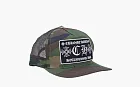 Chrome Hearts CH Hollywood Trucker Hat Camo Green