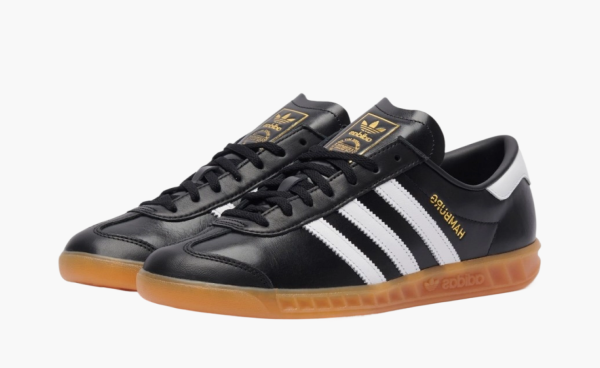 Adidas Hamburg Black White Gum 