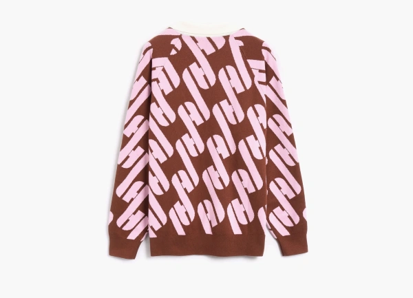 Adidas Adicolor Blokecore Polo Preloved Brown / True Pink 