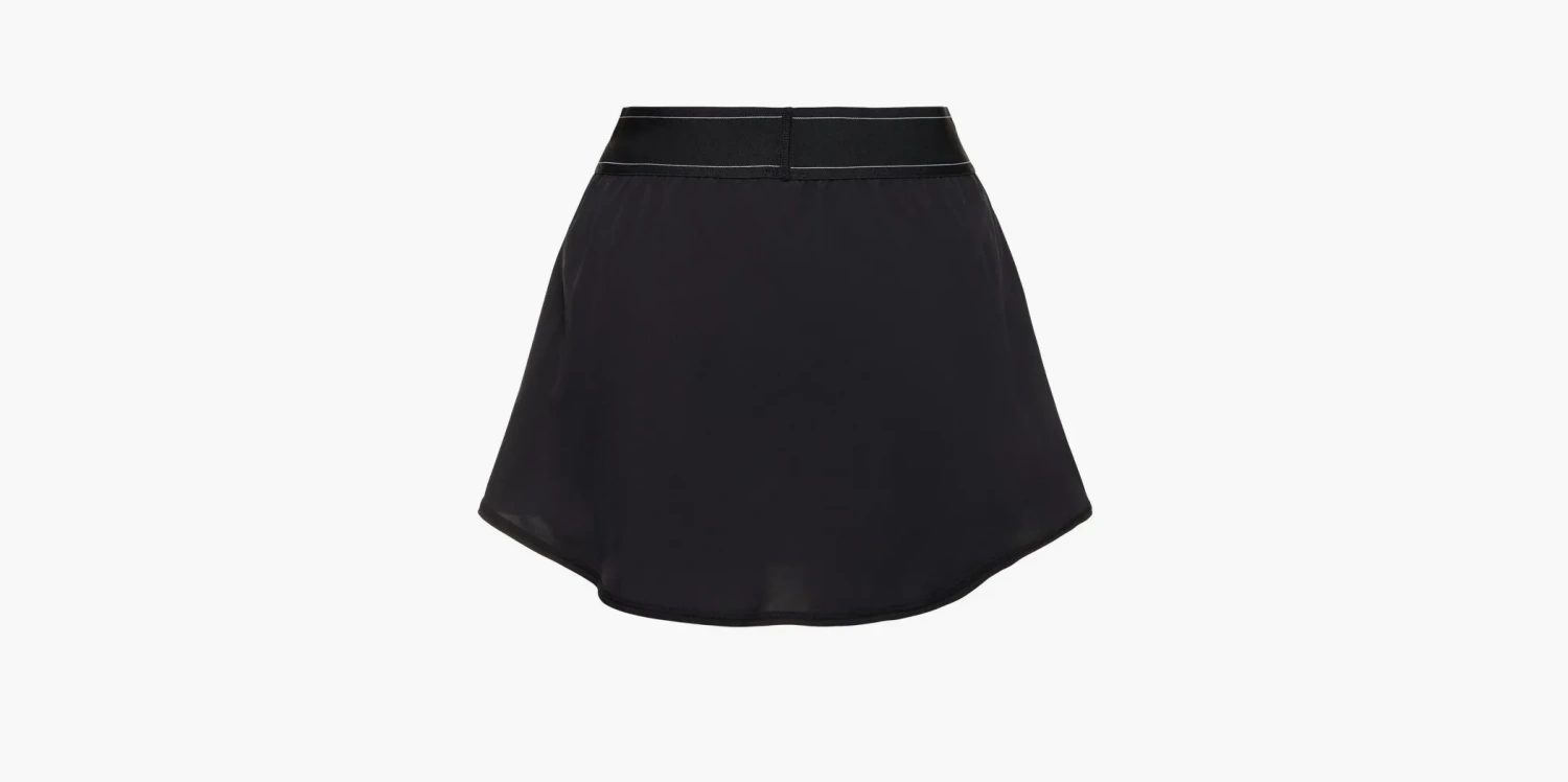 Alo Yoga Match Point Tennis Skirt Black 