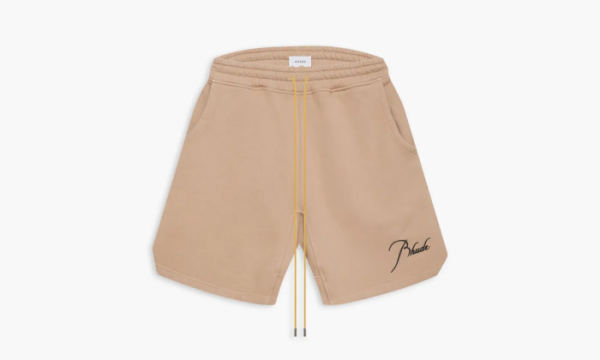 RHUDE Sweat Shorts Tan 