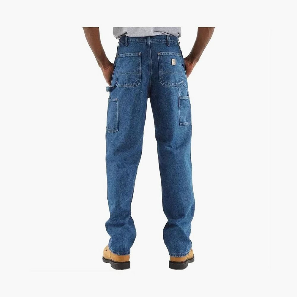 Carhartt Wide Leg Carpenter Jeans Dark Blue