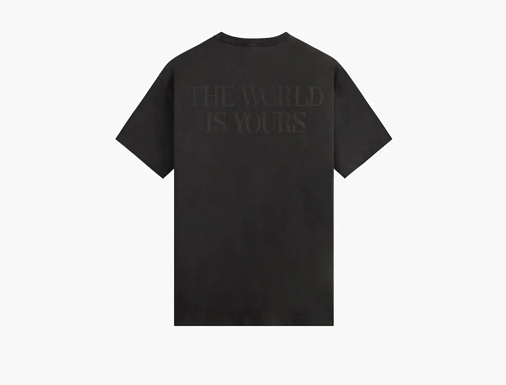 Kith For Scarface Tony Portrait Vintage Tee Black