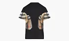 Burberry Thomas Bear Print Cotton Oversized T-shirt Black